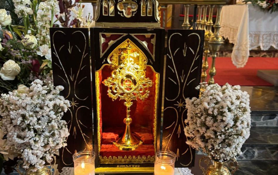 La reliquia del Beato Leopoldo ha visitado este domingo, 4 de enero, la localidad cordobesa de Pedroche