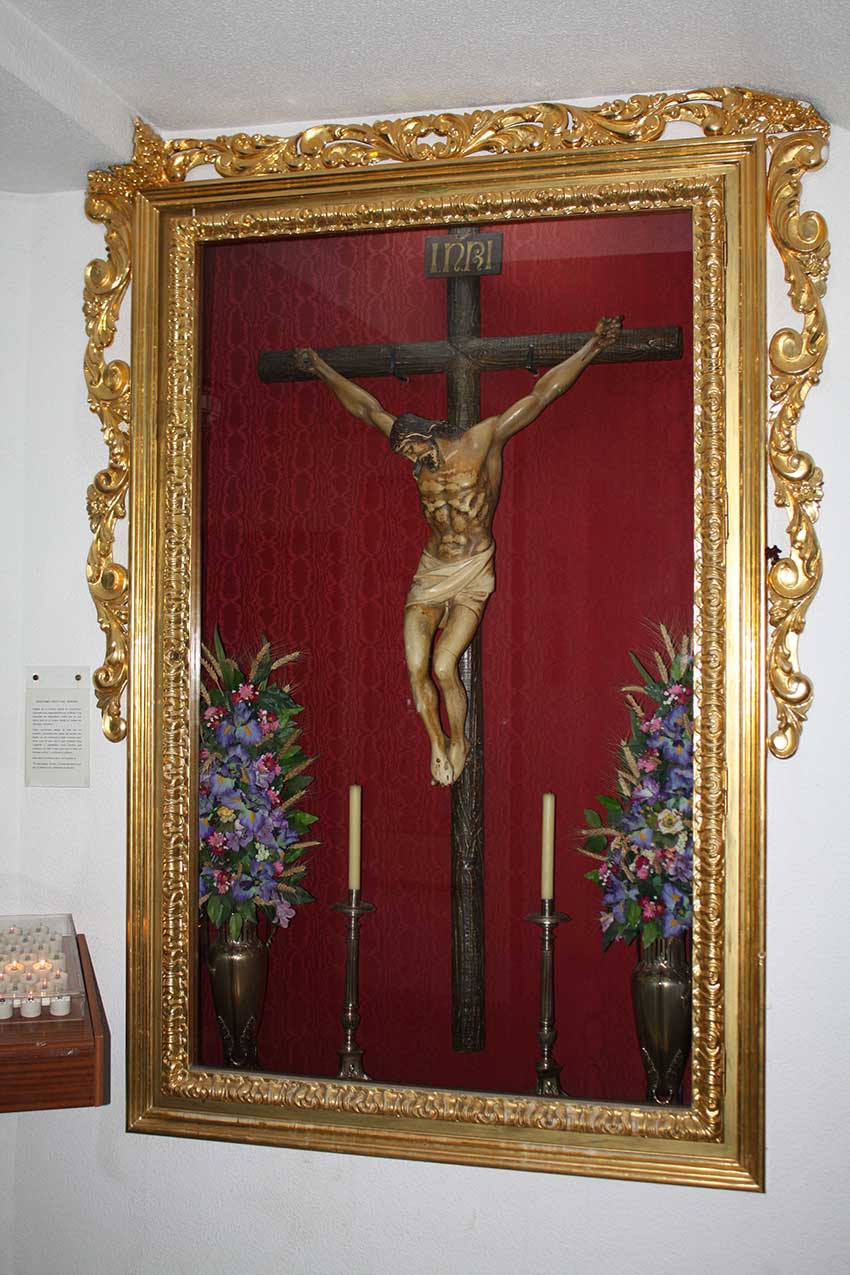 El crucifijo en la vida de Fray Leopoldo 