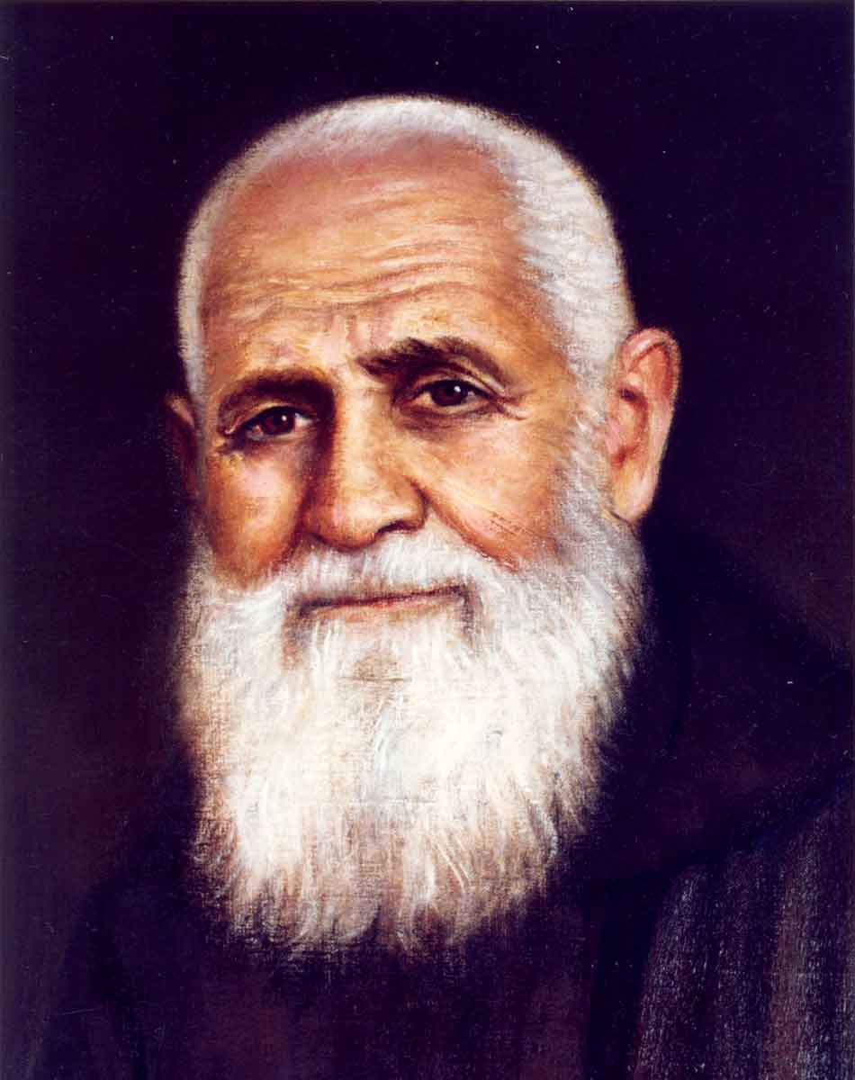 Fray Leopoldo con personajes granadinos de su tiempo