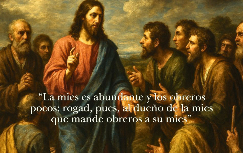 La mies es abundante y los obreros pocos;