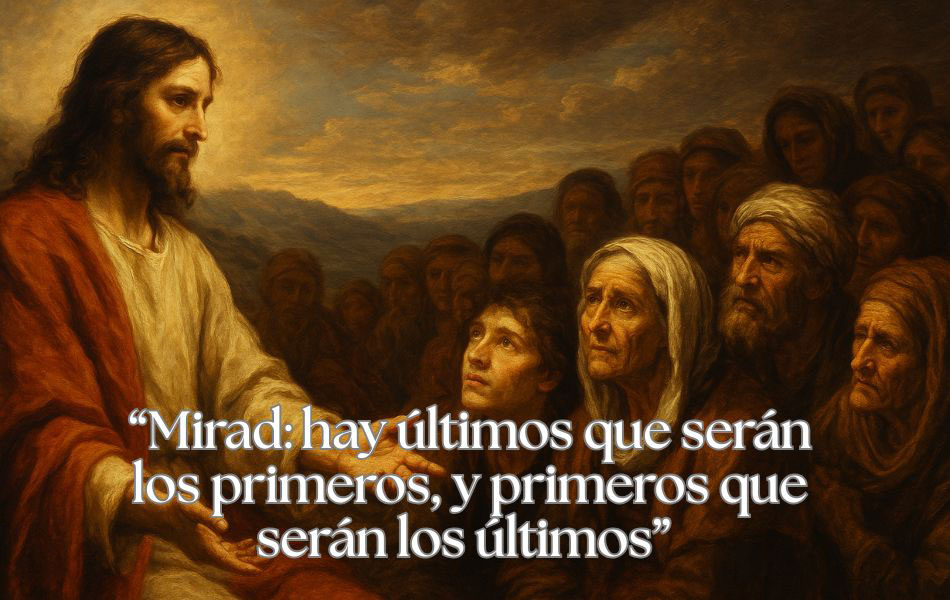 Mirad: hay últimos que serán primeros y primeros que serán últimos